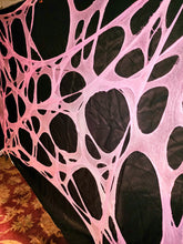 Load image into Gallery viewer, Blacklight Spider Webs - choose color