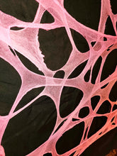 Load image into Gallery viewer, Blacklight Spider Webs - choose color